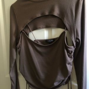 Long sleeve and tank top